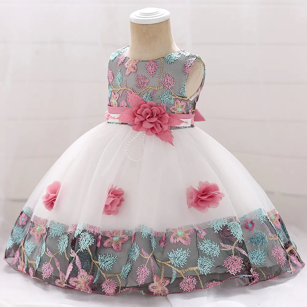 Children's Wedding Dress Puffed Skirt