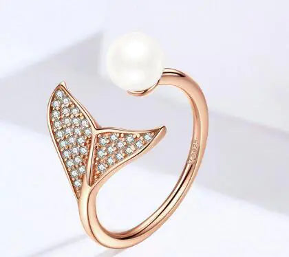 Enchanting Mermaid Tears Ring