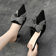 Pointed Scalp All-Match High Heels