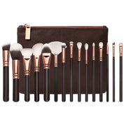 Professional 15-Piece Makeup Brush Set