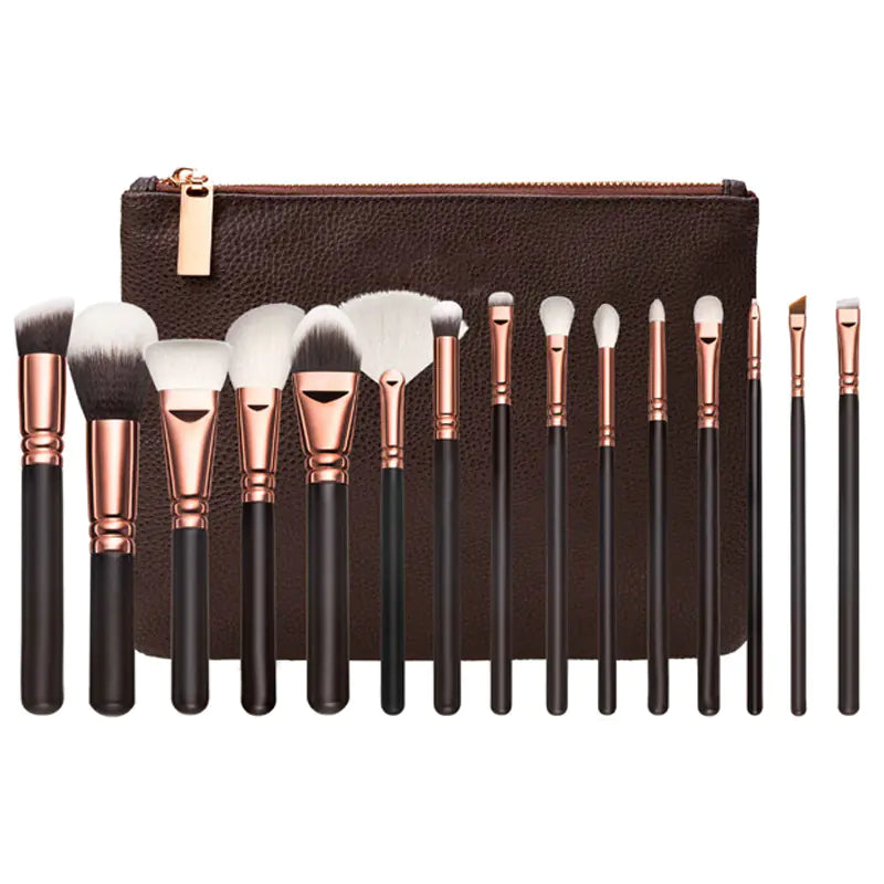 Professional 15-Piece Makeup Brush Set