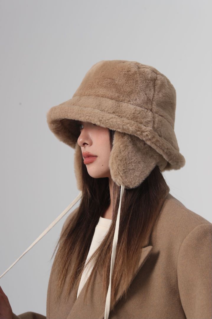 Plush Winter Earmuffs Hat