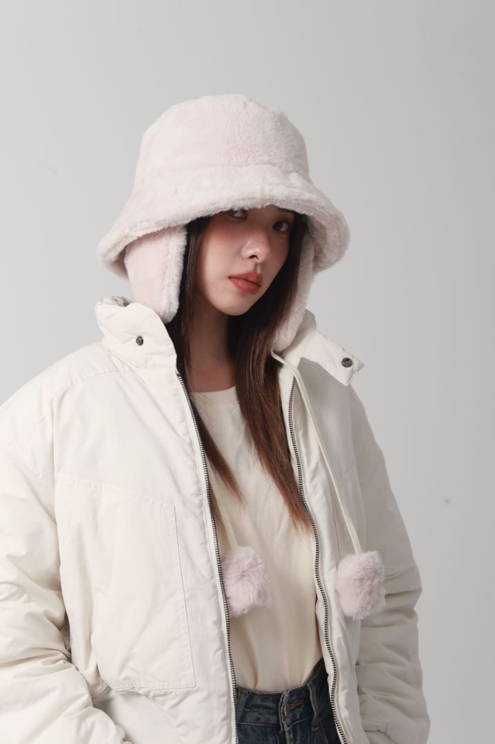 Plush Winter Earmuffs Hat