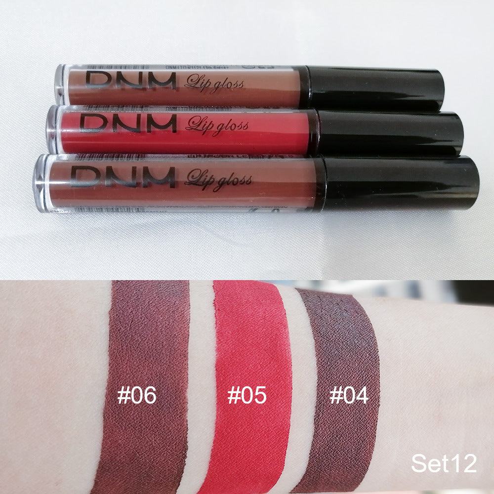 DNM Non-Stick Matte Lip Gloss Set