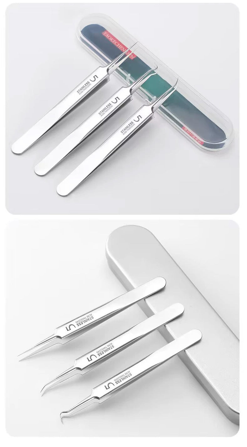 Professional Stainless Steel Acne Extraction Set