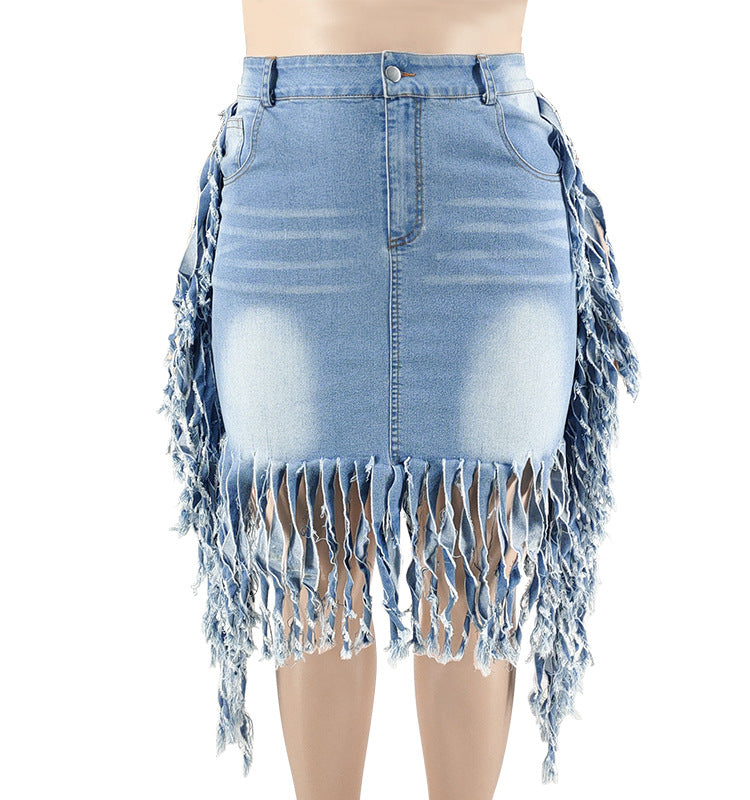 Fringe Denim Chic