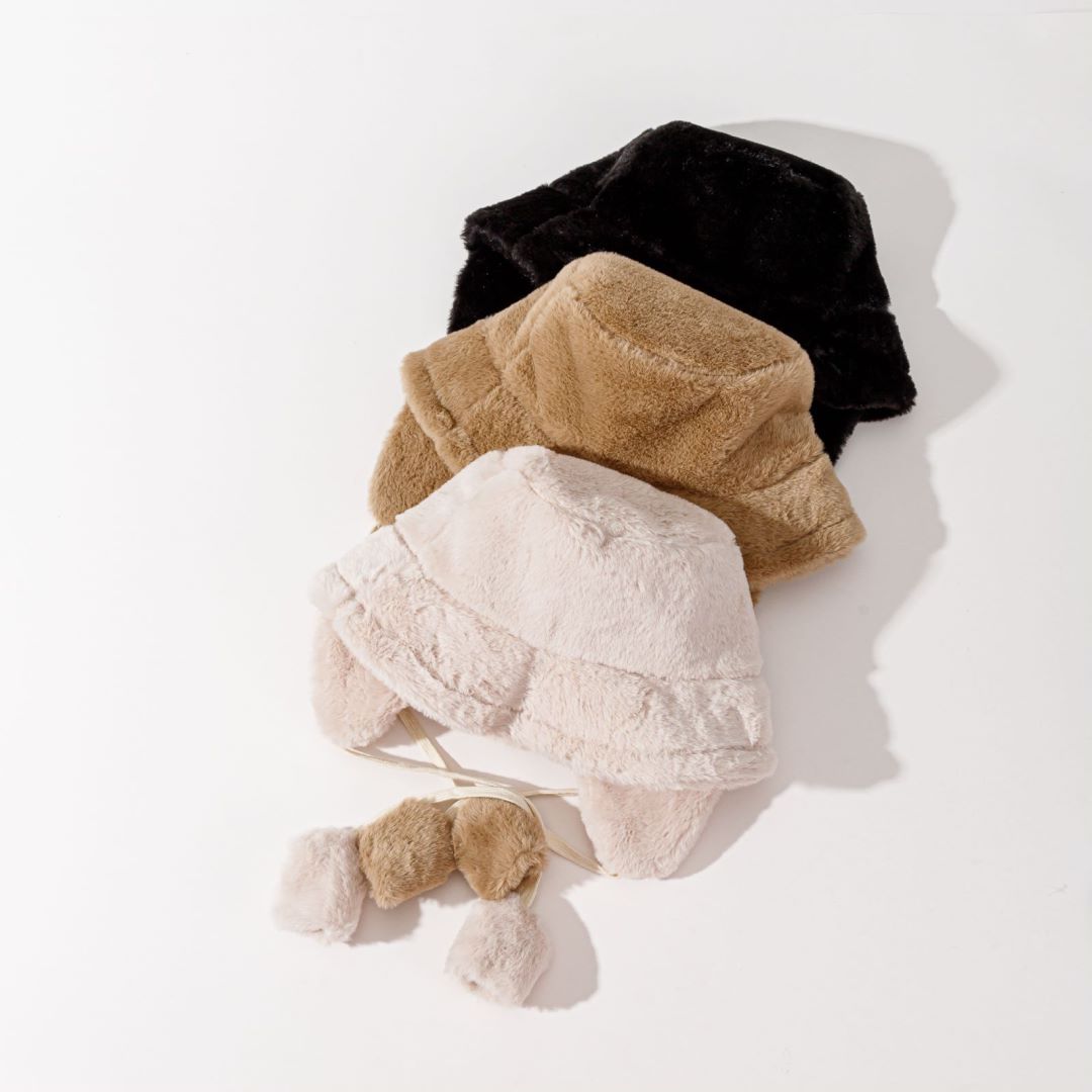 Plush Winter Earmuffs Hat