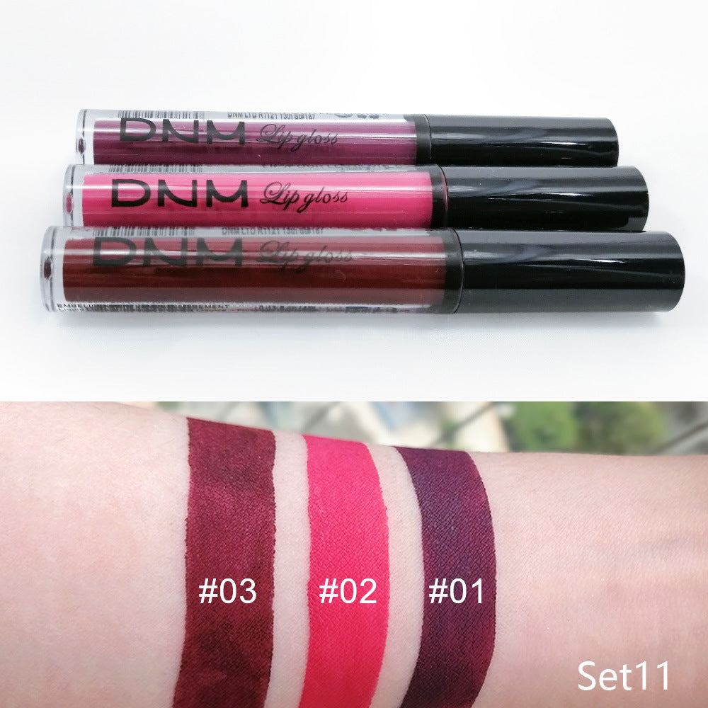 DNM Non-Stick Matte Lip Gloss Set