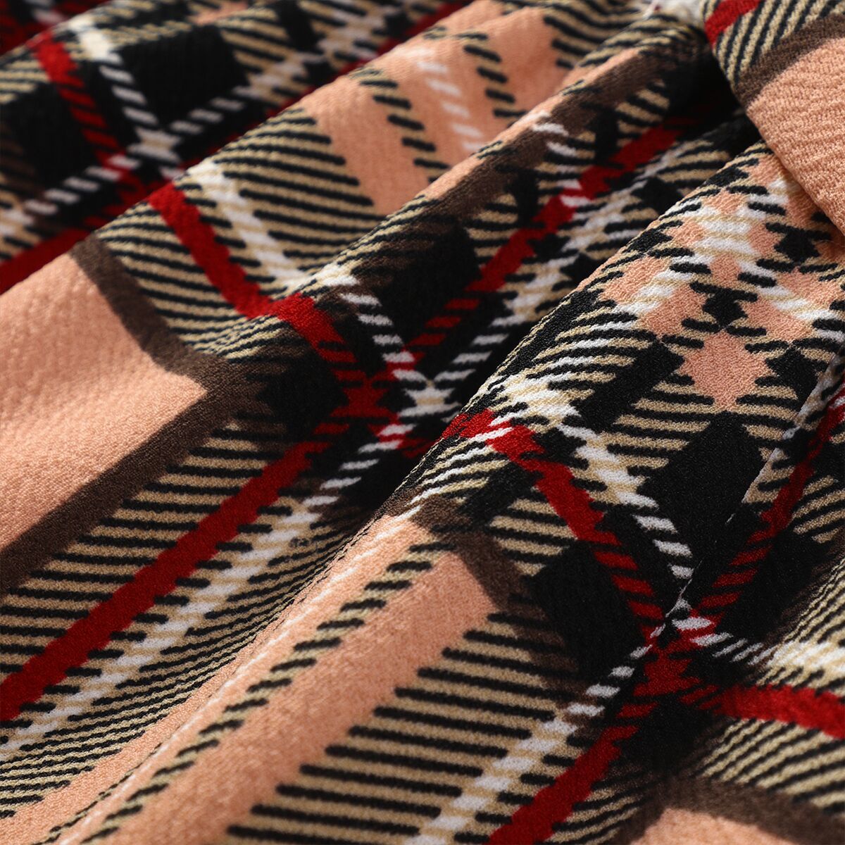 Summer Princess Plaid Cotton Dress