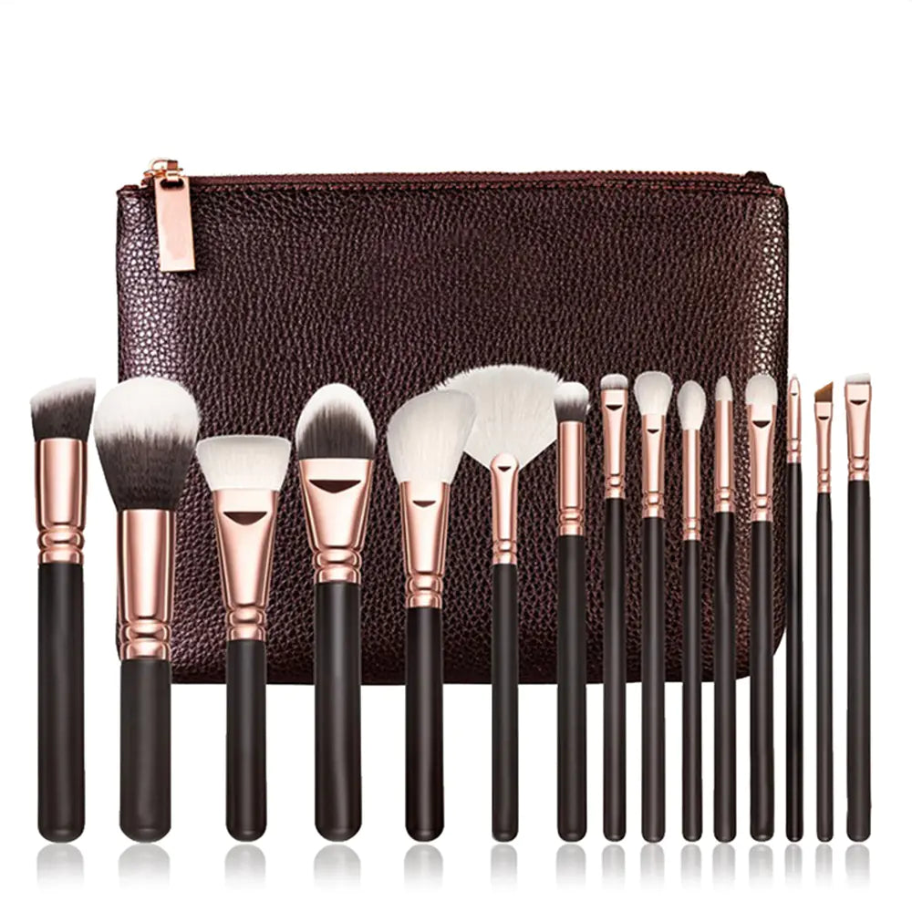 Professional 15-Piece Makeup Brush Set