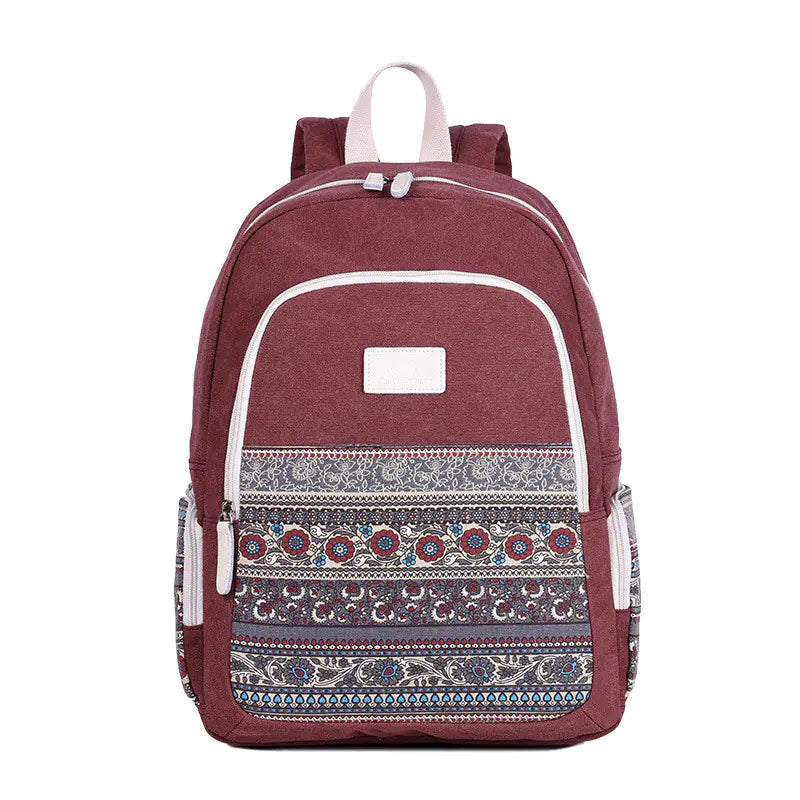 Fashion Outdoor Casual Ethnic Style Backpack - Adventure Meets Distinctive Style