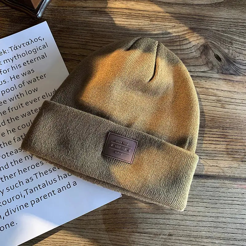 Cozy Letter Beanie
