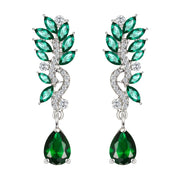 Elegant Nature-Inspired Drop Earrings