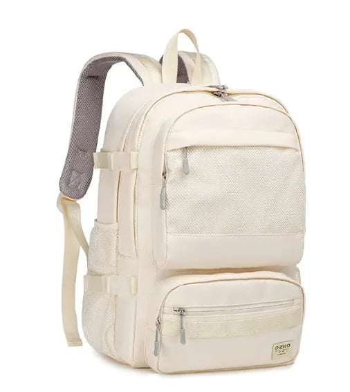 Versatile Cream-Beige Everyday Backpack