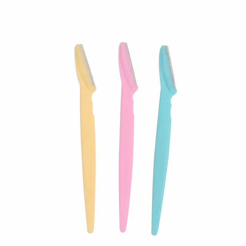 6-Piece Eyebrow Razor Set for Precision Trimming