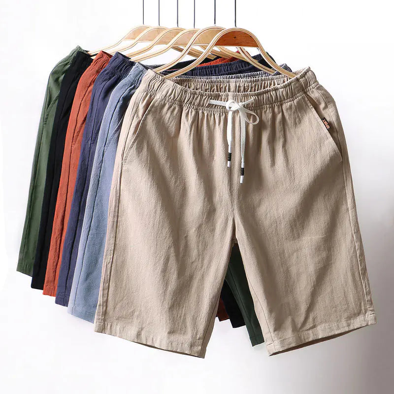 Casual Cotton Five-Point Shorts