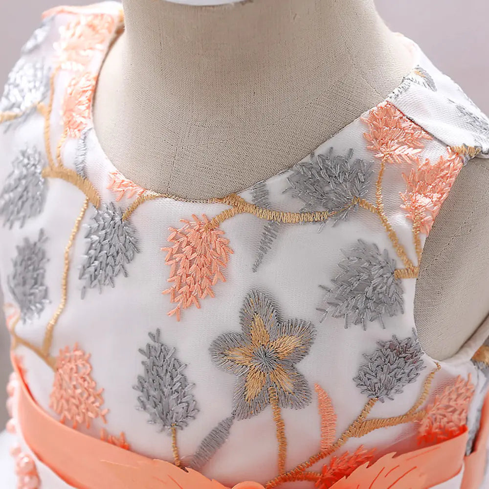 Children's Wedding Dress Puffed Skirt