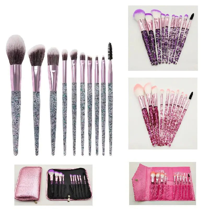Professional 10-Piece Makeup Brush Set