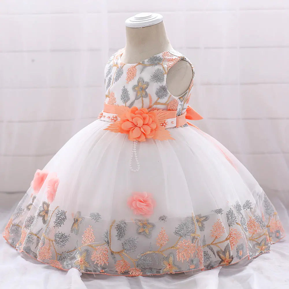 Children's Wedding Dress Puffed Skirt