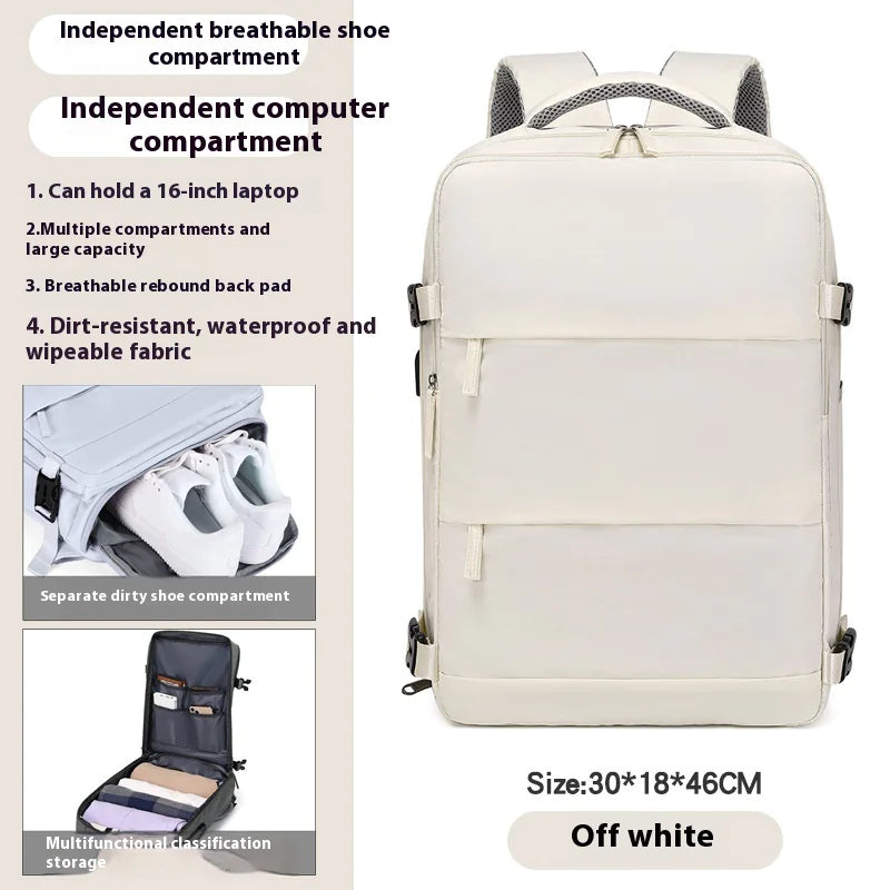 Large-Capacity Oxford Cloth Backpack