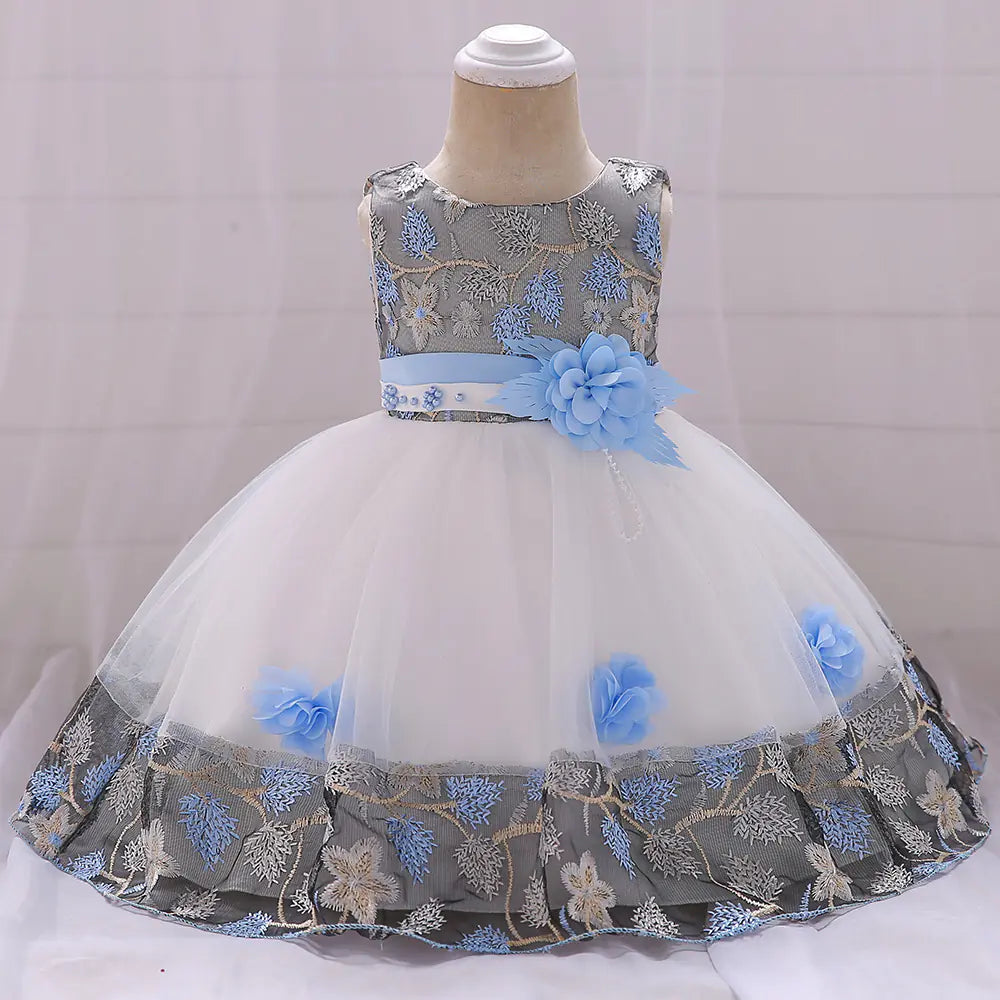 Children's Wedding Dress Puffed Skirt