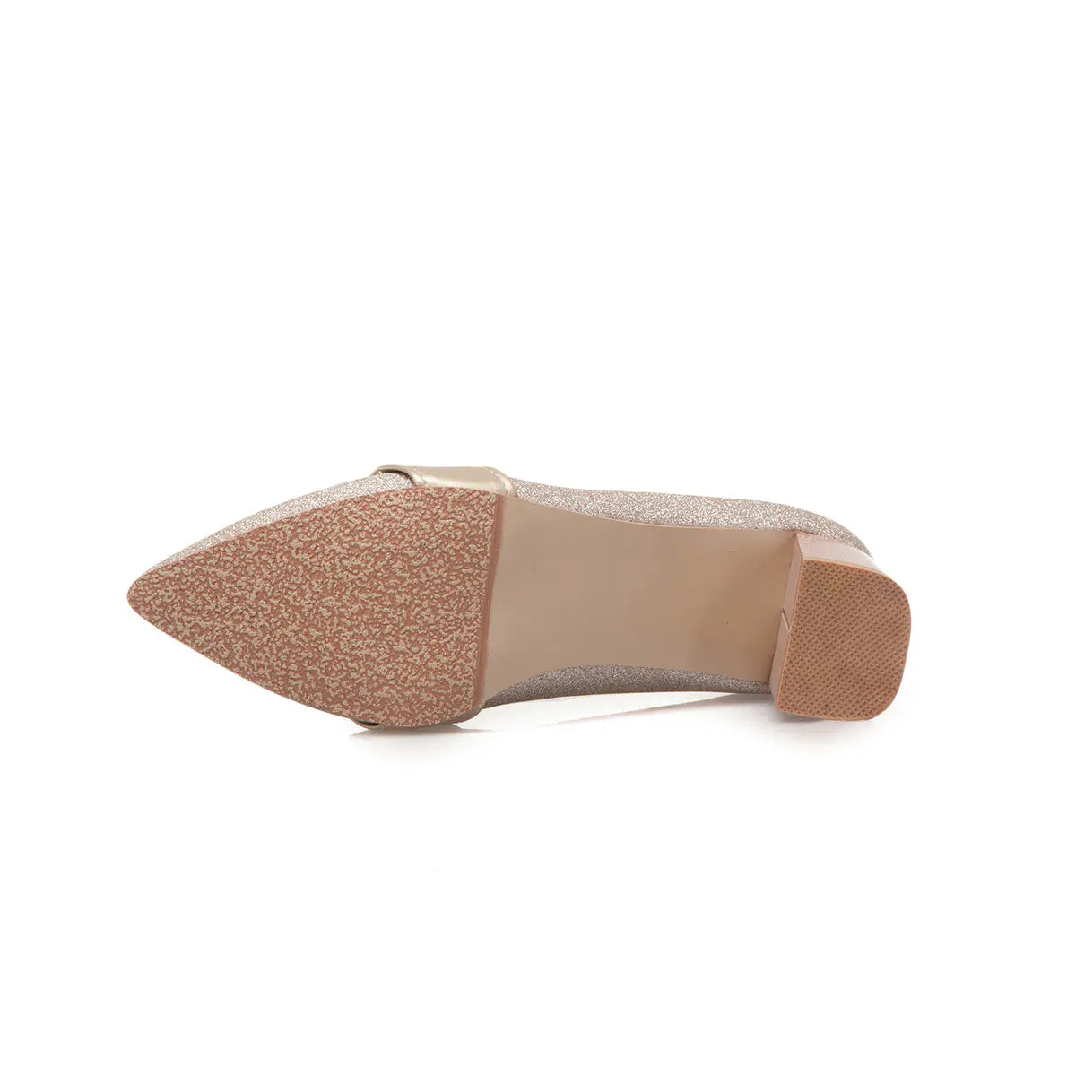 Metallic Sequined High Heels