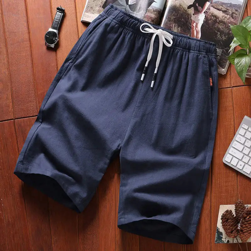 Casual Cotton Five-Point Shorts