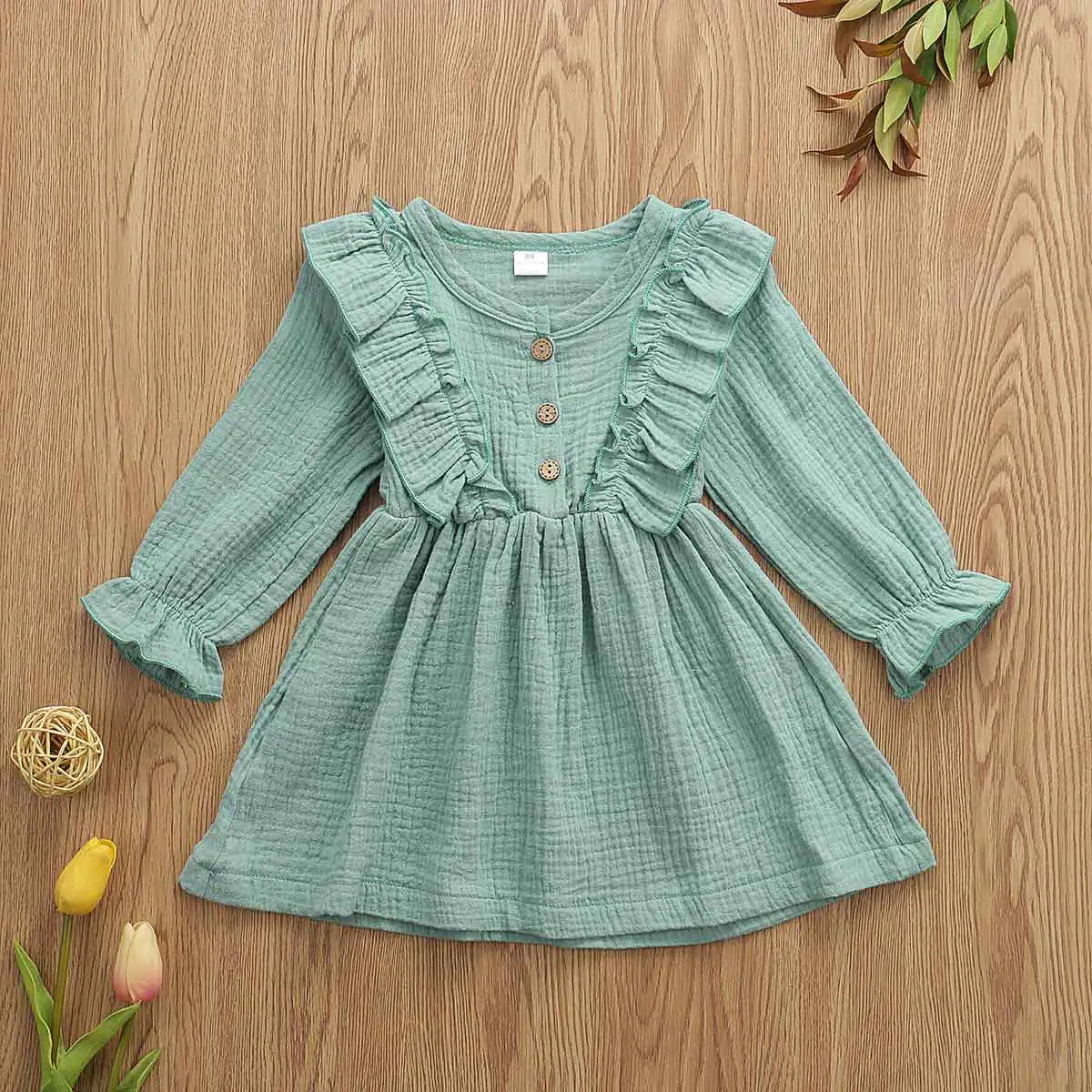 Children's Ruffled Sleeve
