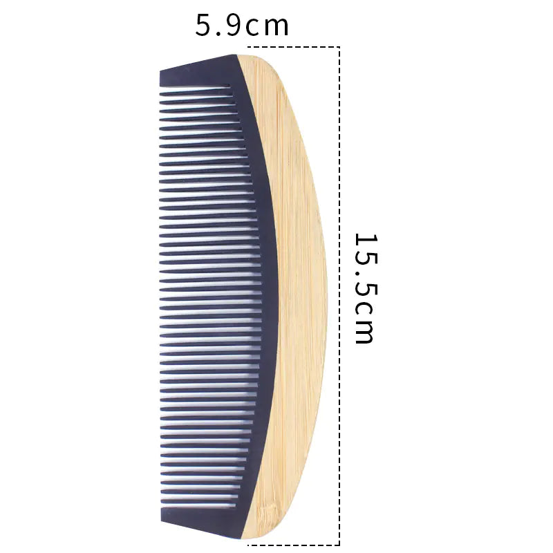 Natural Bamboo Hair Comb Collection