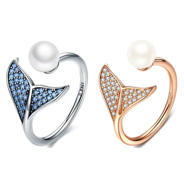 Enchanting Mermaid Tears Ring