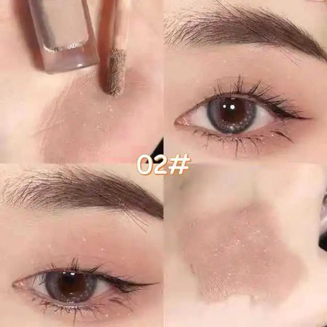 Brown Glitter Liquid Eyeshadow Stick