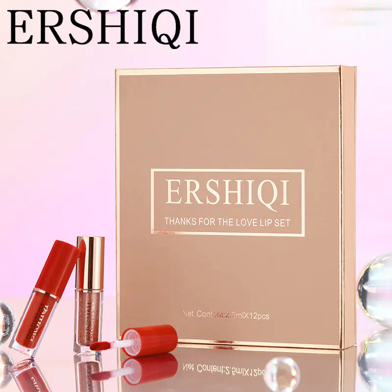 12-Piece Moisturizing Lipstick Gift Box