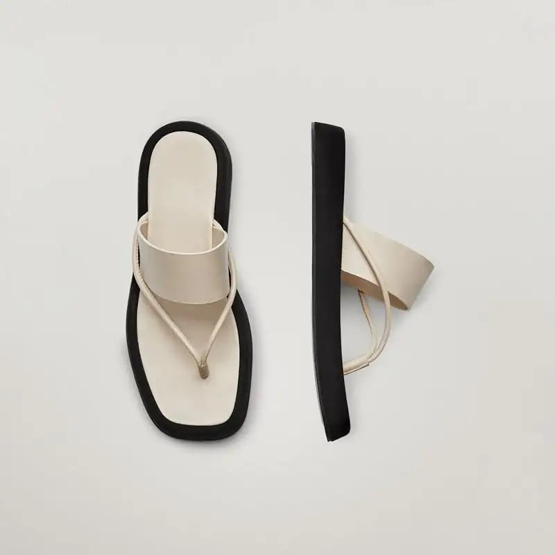 All-Match Flat Roman Platform Sandals