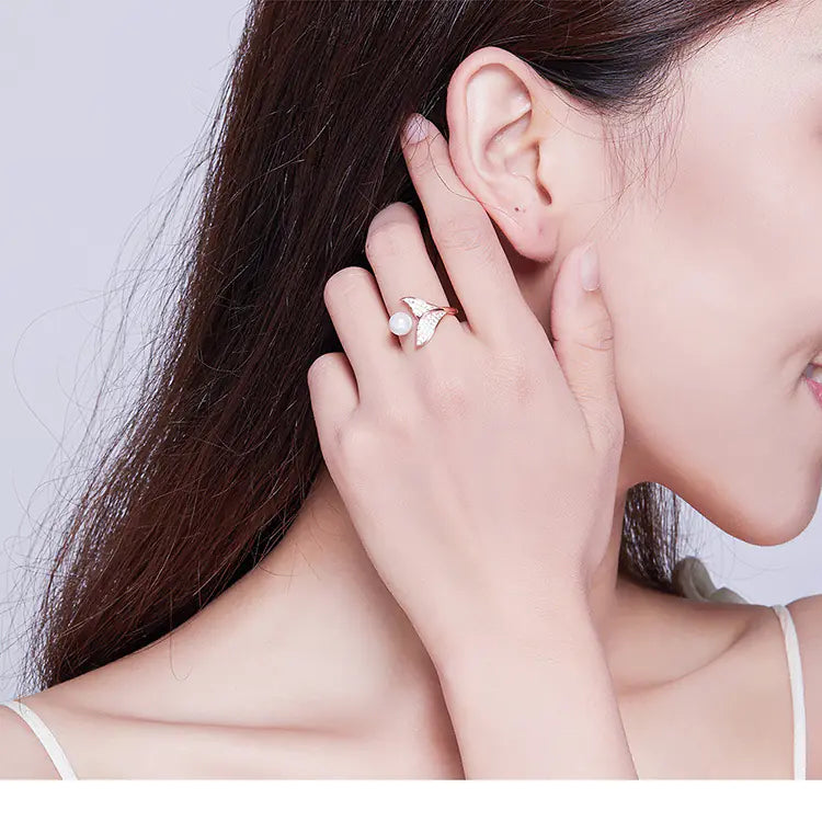 Enchanting Mermaid Tears Ring