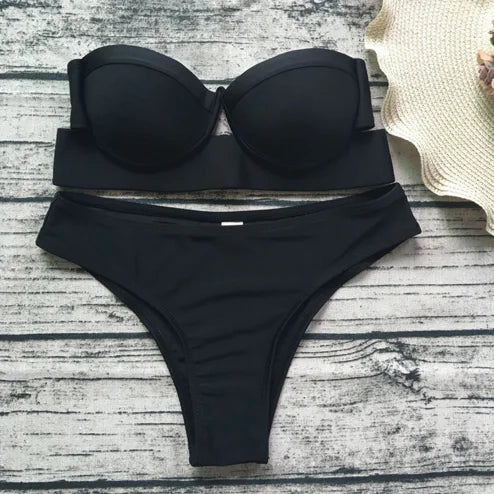 2018 Bikini Leisure Minimalist Chic
