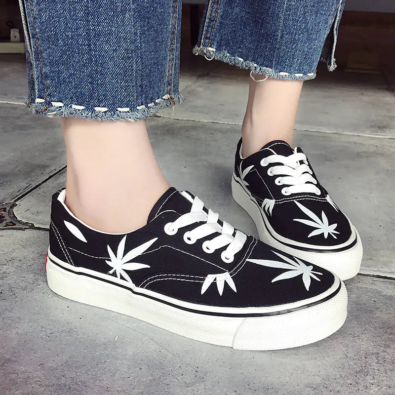 2019 Korean Style Canvas Sneakers for Women