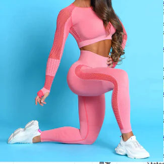 Seamless Yoga Outfit Set