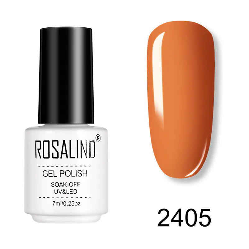 RC Series Pumpkin Color Solid Eco-Friendly Nail Gel
