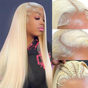 Luxurious 613 Blonde HD Lace Front Wig - Premium Human Hair Transformation