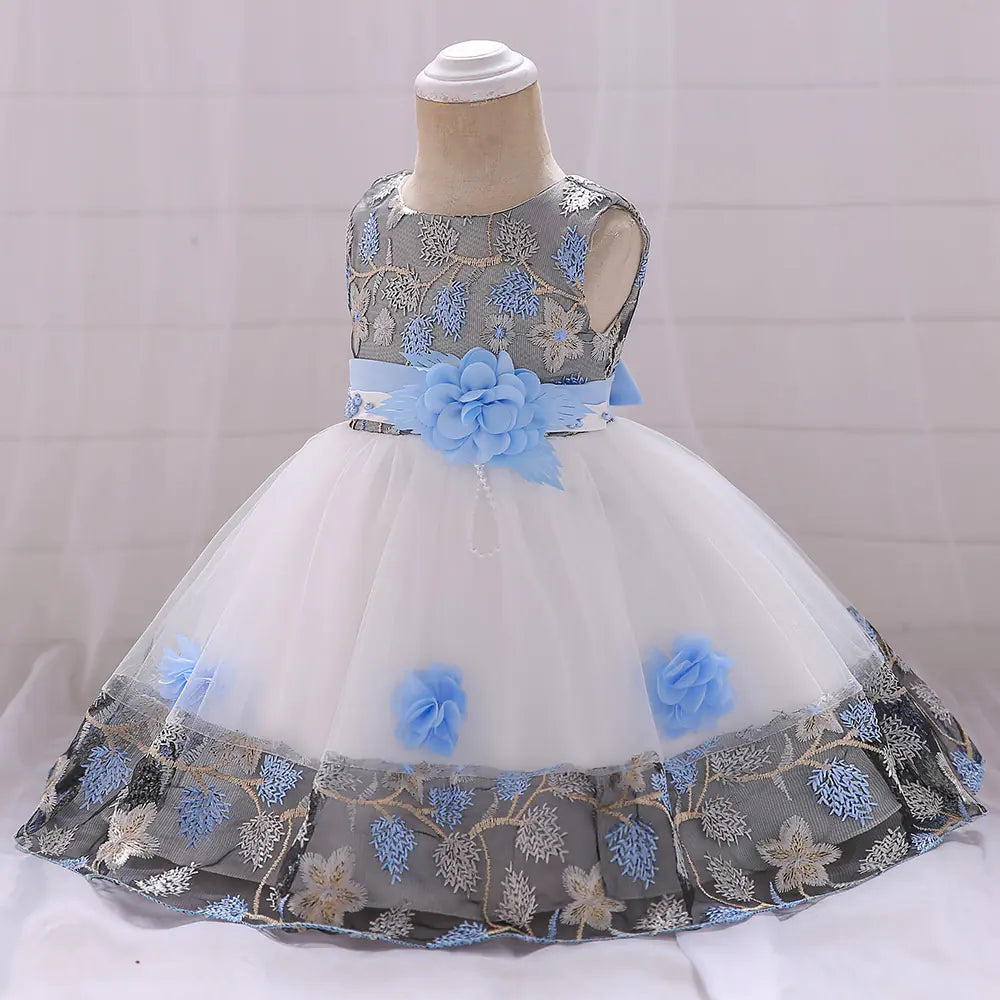 Children's Wedding Dress Puffed Skirt
