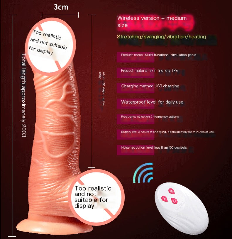 Heating Retractable Vibration Wand