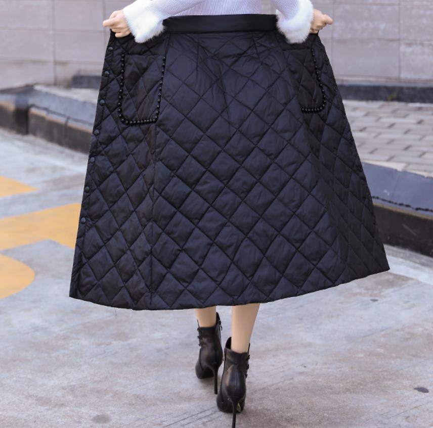 Down Cotton Skirt