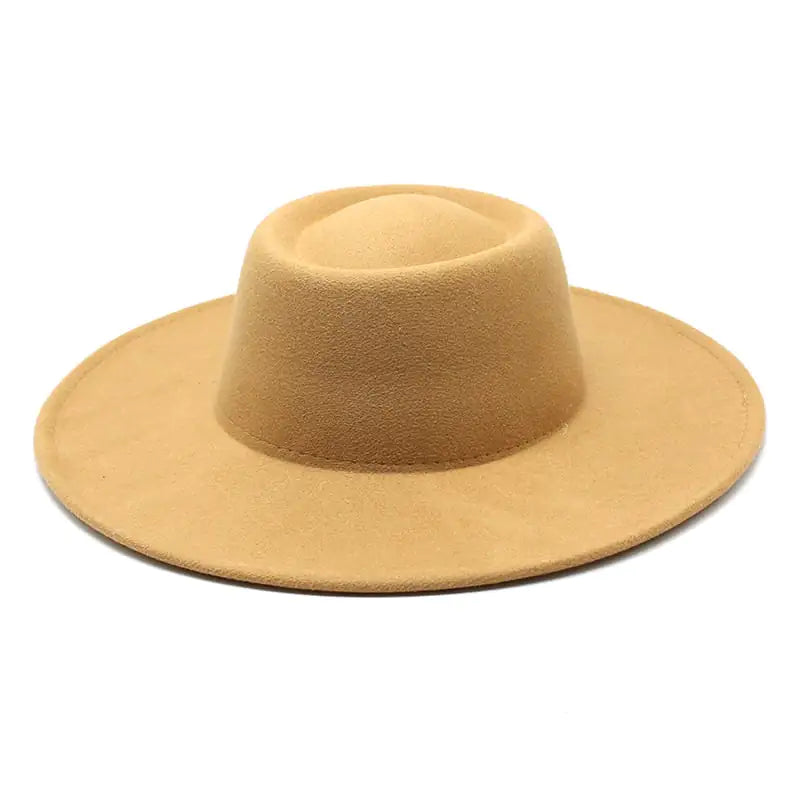 Unisex Fashion Felt Bowler Hat
