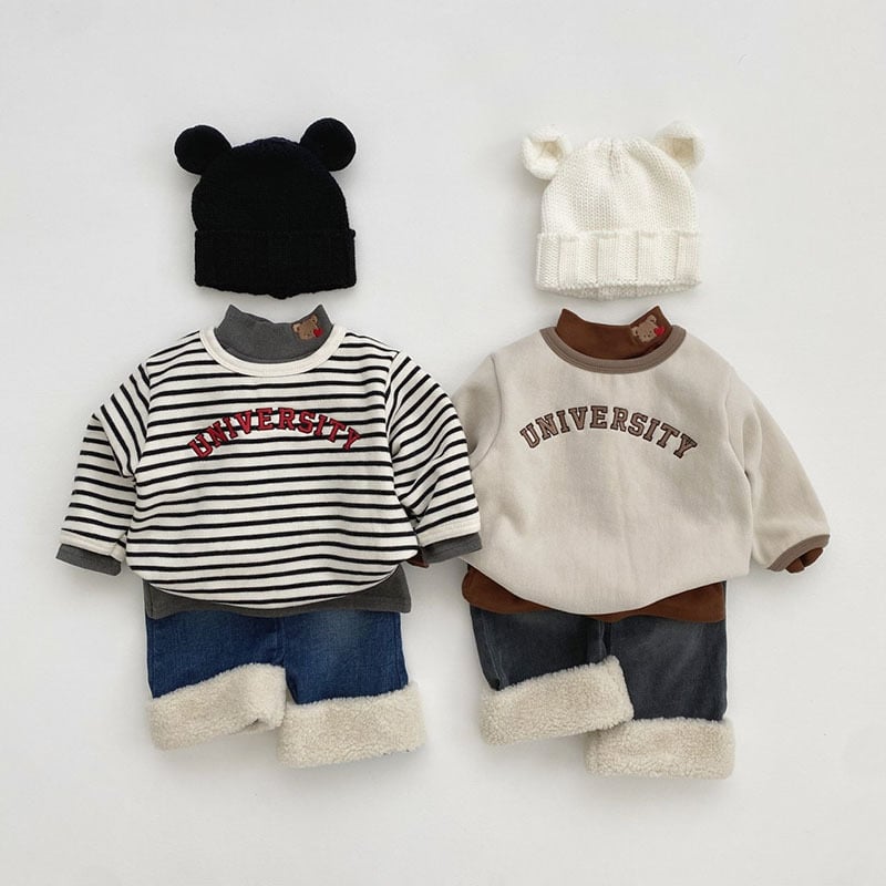 Children's Striped Long-Sleeved T-Shirt