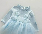 Corduroy Rabbit Hair Camisole Dress