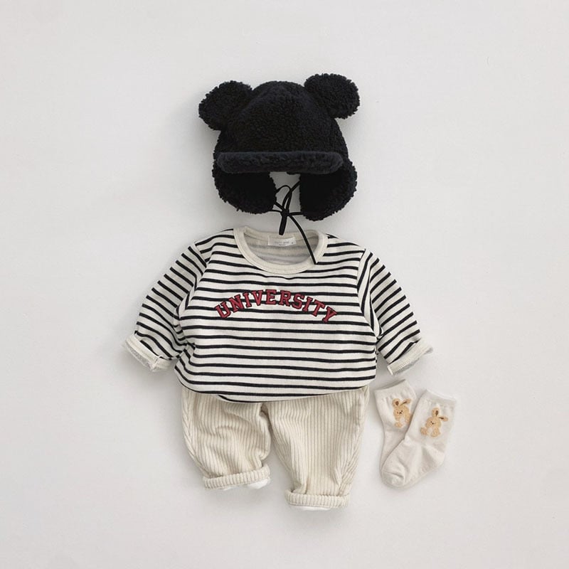 Children's Striped Long-Sleeved T-Shirt