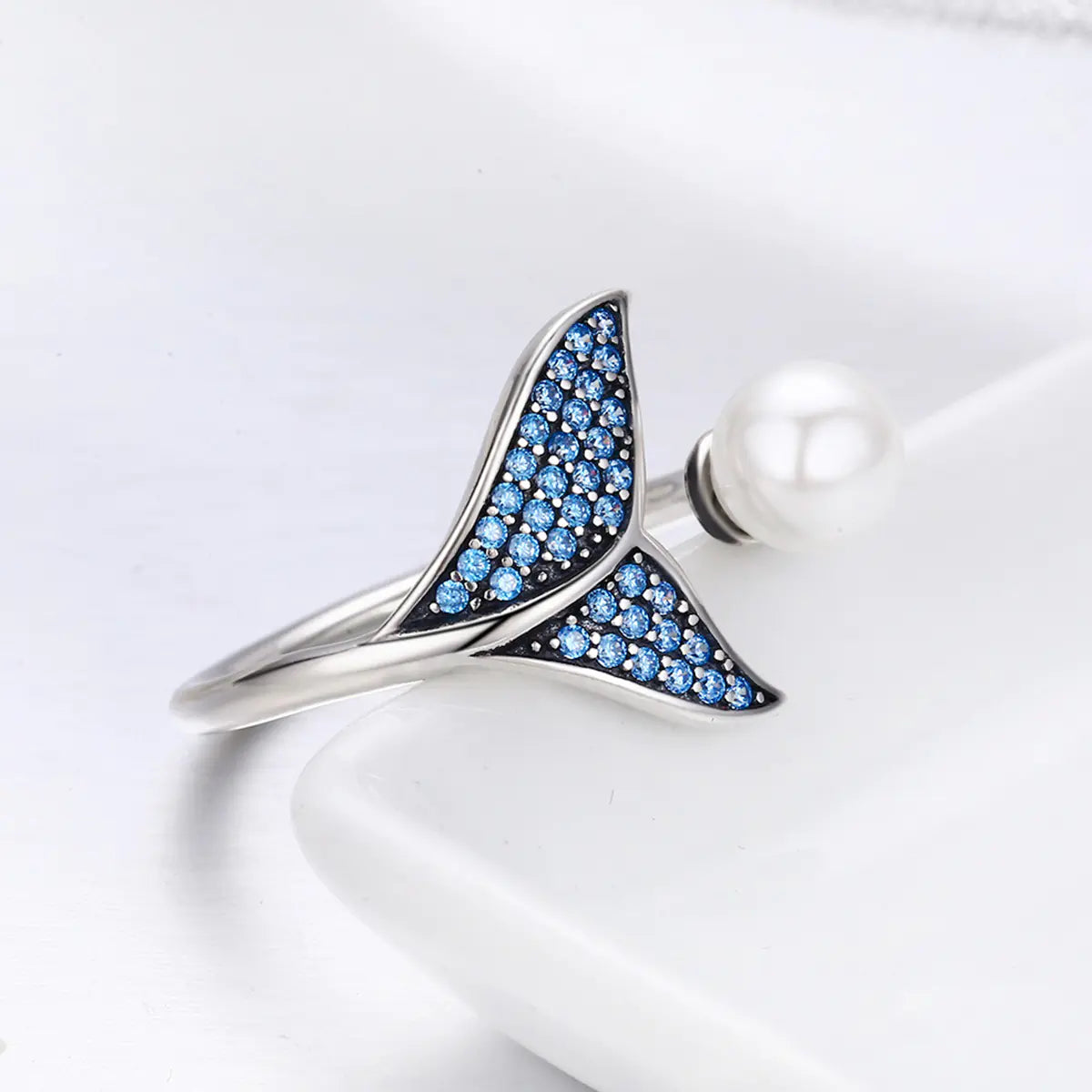 Enchanting Mermaid Tears Ring