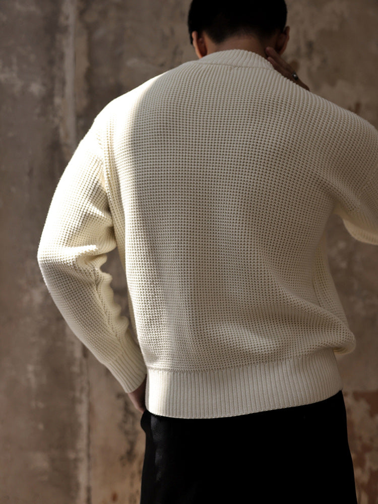 Drop-Shoulder American Retro Top