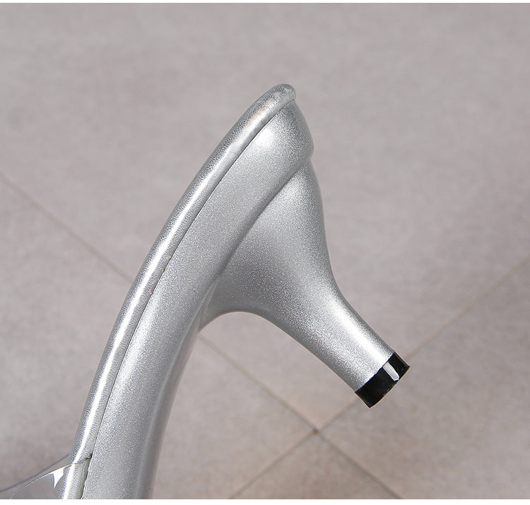 Transparent Stiletto High Heel