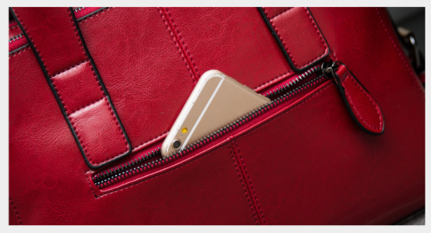 Women's Fashion Simple Leather Crossbody Bag